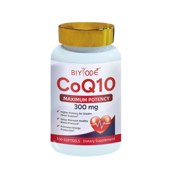 BIYODE 100 Softgels CoQ10 Maximum Potency Heart Support