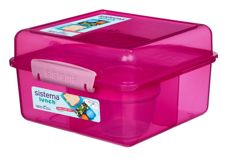 Lunch Cube Maxi Trend with 1 Pot Pink