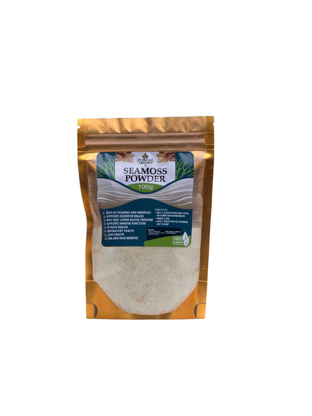 Zurial Organics Seamoss Powder 100g