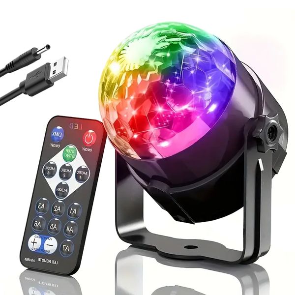 LED party light, ambient stage light, family gathering disco ball light
