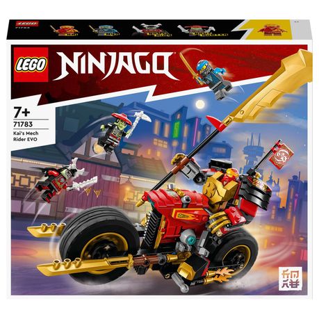 LEGO NINJAGO Kai s Mech Rider EVO 71783 Building Toy Set 312