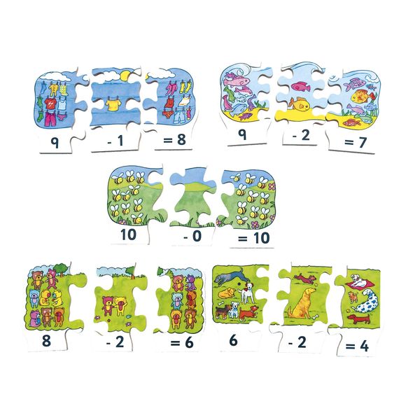 Sum Fun Subtraction Puzzles