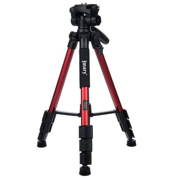 Jmary Professional Tripod and Monopod DSLR &amp; Mobile- KP-2234 -140cm - Red