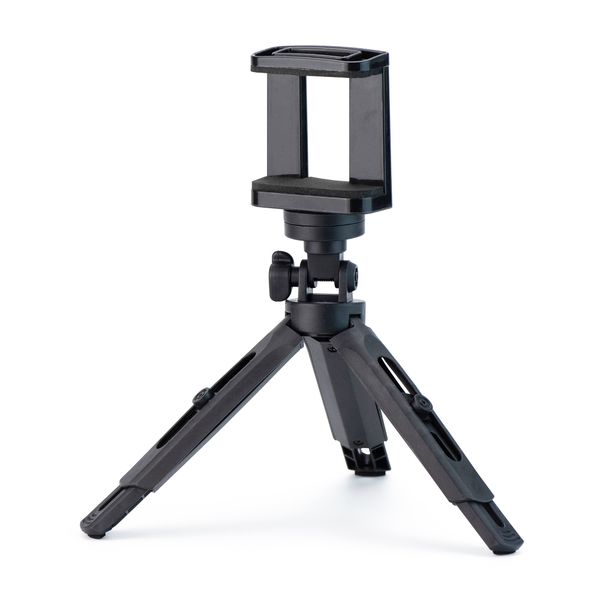 Tripod Support - Compact Mini Tripod - Self Timer - Aluminium Alloy - Black