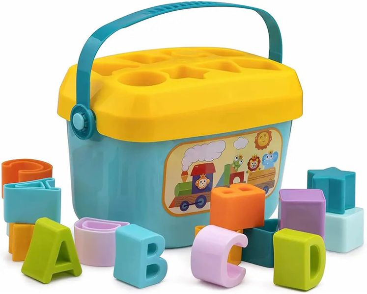 Alphabet Shape Sorting Puzzle: Toddler Early Learning Toy