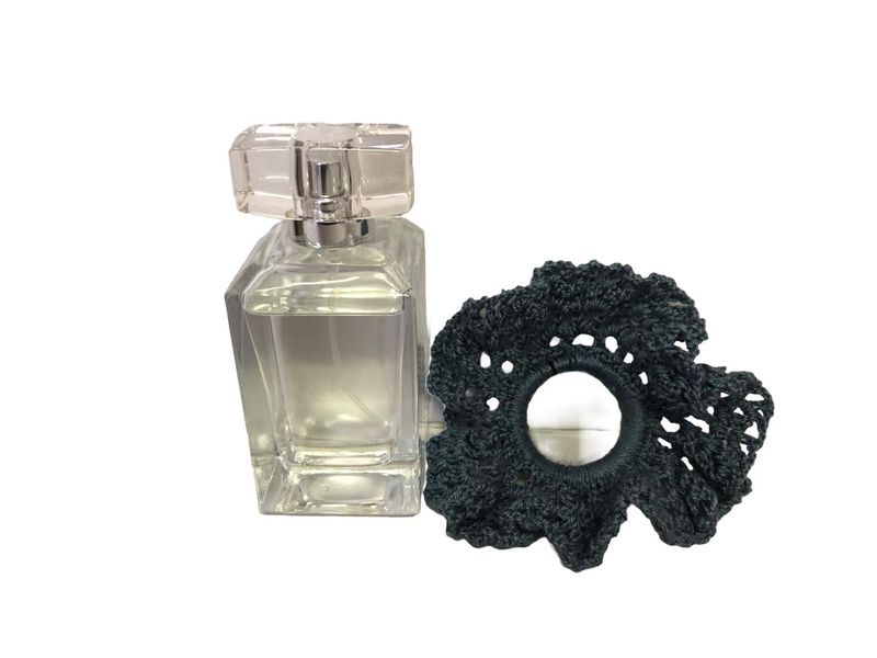 Crochet Scrunchie and 80ml Oil Perfume Gift Set for Ladies