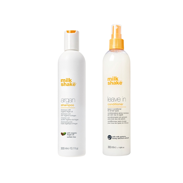 Milkshake Argan Shampoo Protect &amp; Detangle Set