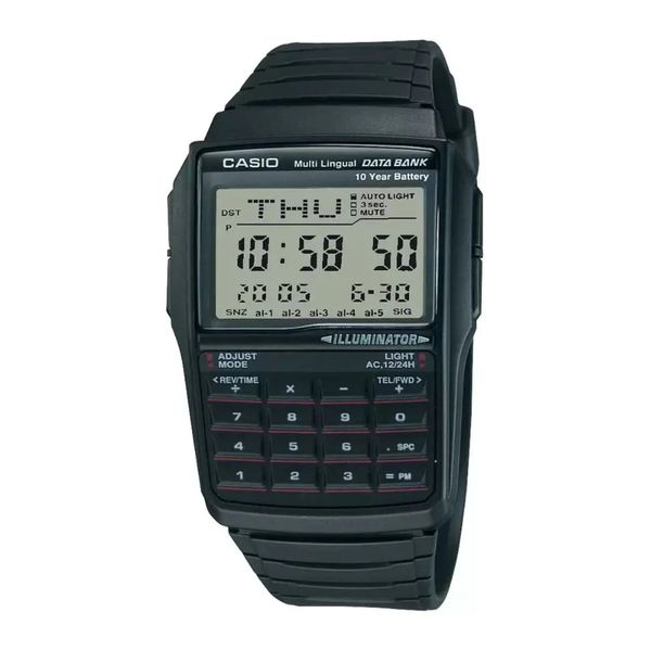 Casio Mens DBC-32-1ADF Data Bank Calculator Watch