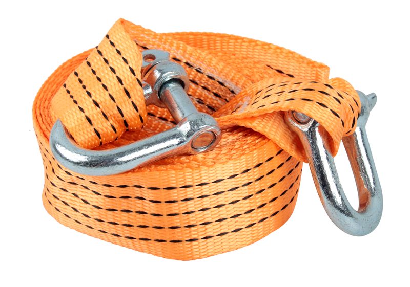 Moto Quip - 2000Kg D Shackle Towing Strap