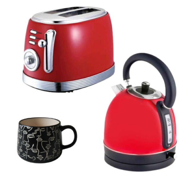 Dansup - Kettle and Toaster Combo/ Mug