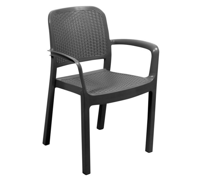 Gold Sun 1092/CH Protea Rattan Armchair Charcoal