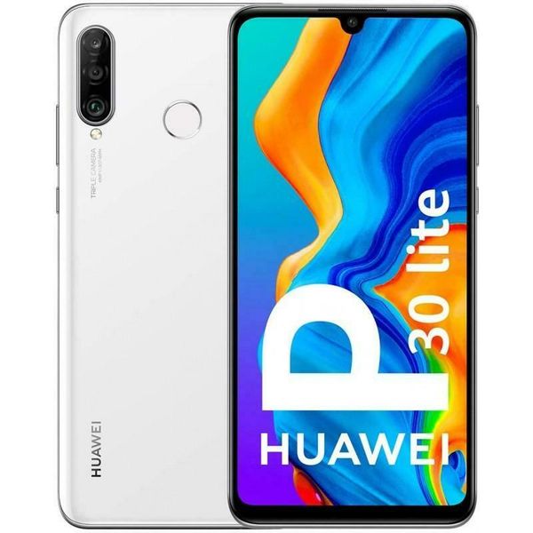 Huawei P30 Lite - 128GB - Dual Sim - Pearl White