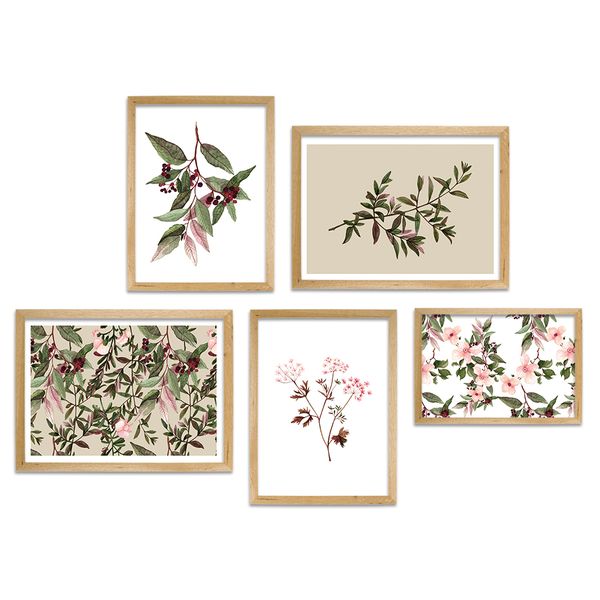 Cape Art Spring Blossom Wall Art Curated 5 Piece