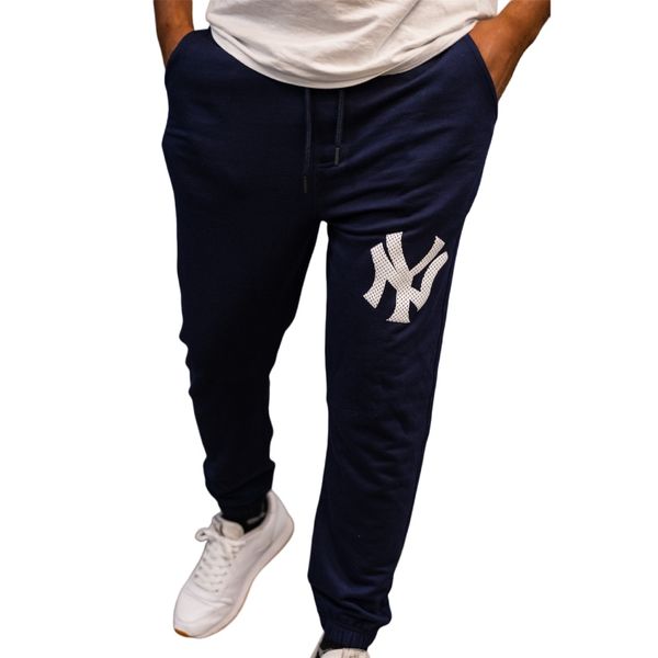 MLB Men's New York Yankees Score Track Pants - Navy