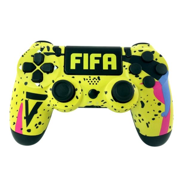 PS4 Wireless Controller(FIFA Themed Neon Yellow)-1 Piece for SA FIFA Gamers