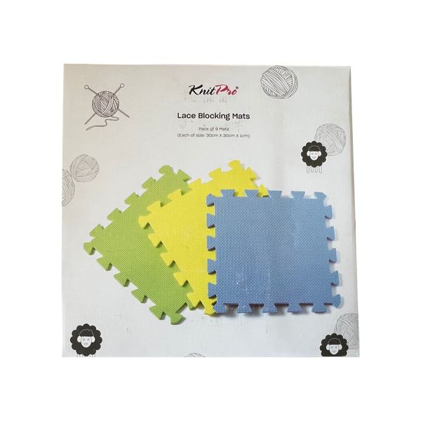 KnitPro set of 9 Blocking Mats