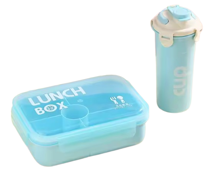 Leakproof Large Bento Box and Water Bottle for Adults/Kids