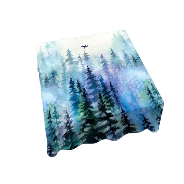 Adventure Square Tablecloth By Kristin Van Lieshout