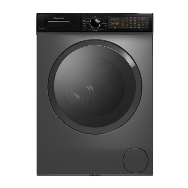 Bennett Read 9kg Steam Front Loader Washing Machine - Dark Grey