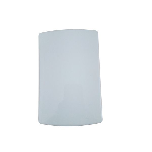 4 x 2 White Blank Cover - 5 Pack.