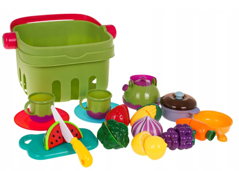 SamMag Biz Picnic Basket Vegetables + Fruits