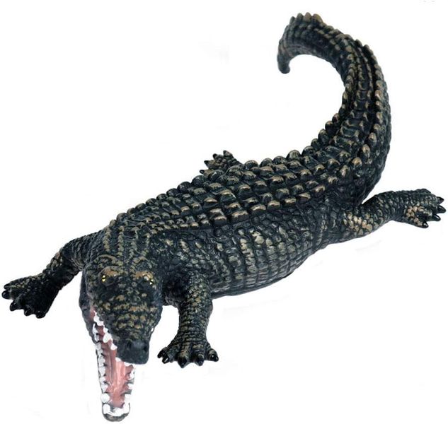 Toy Early Educational Toys Rubber Realistic Crocodile Figurines (31cm)