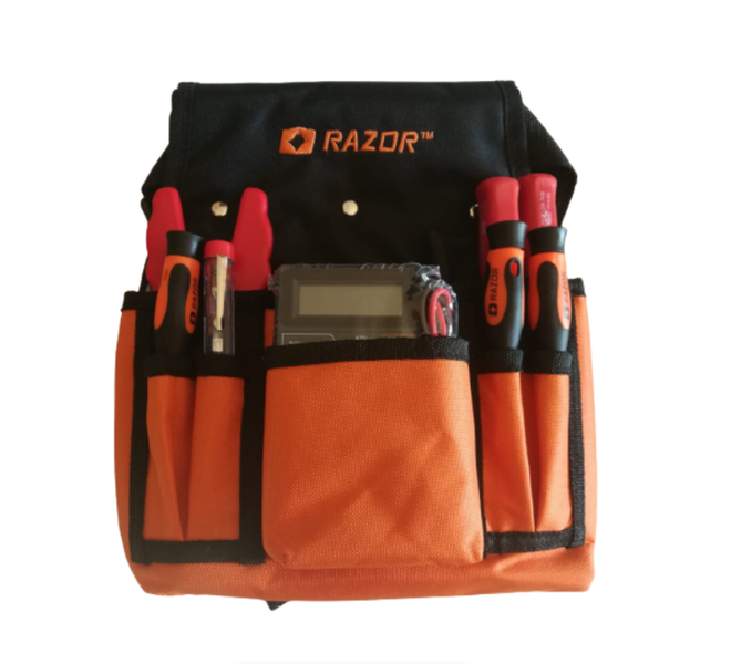 12 Piece Electric Tool Set With Bag