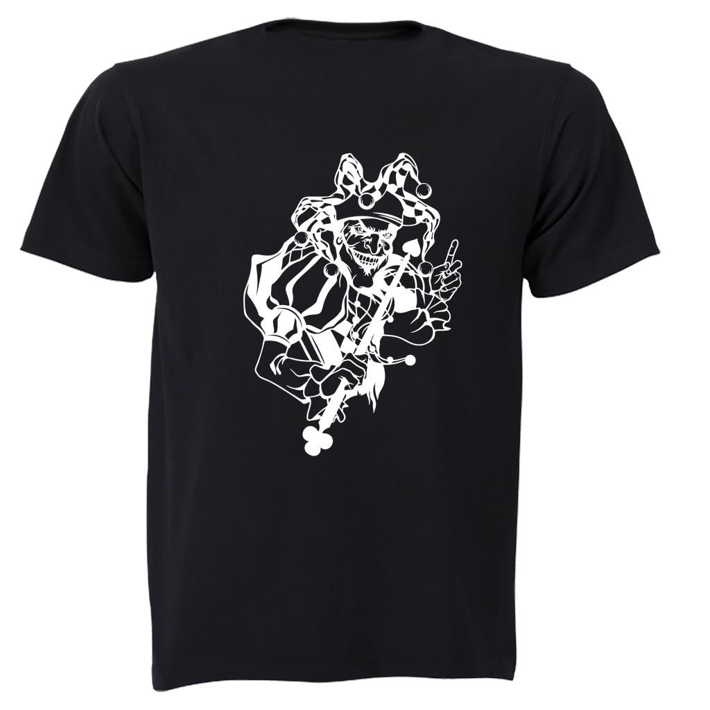 Jester - Halloween - Adults - T-Shirt | Shop Today. Get it Tomorrow ...