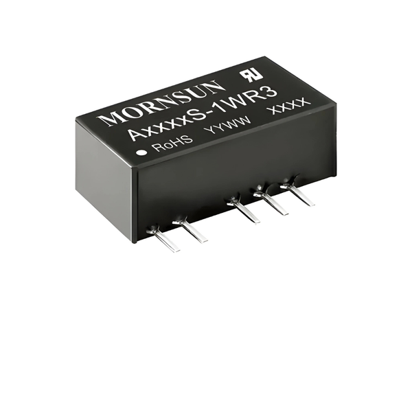 Mornsun A2415S-1WR3: 1W Dual Output DC/DC Converter (SIL)