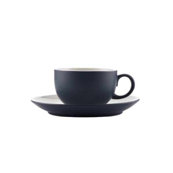 OMADA - Armonia Blue Cup &amp; Saucer - Set of 4