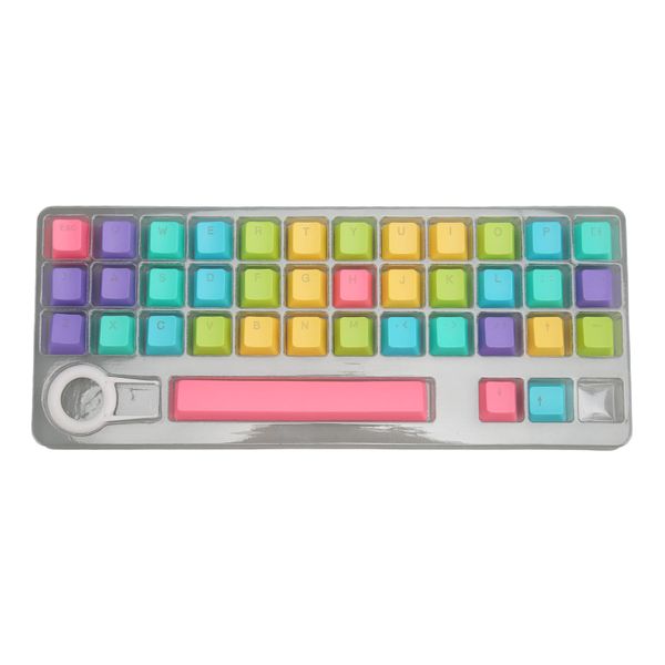 Mechanical Keycaps DIY 39 Key Colorful Backlit