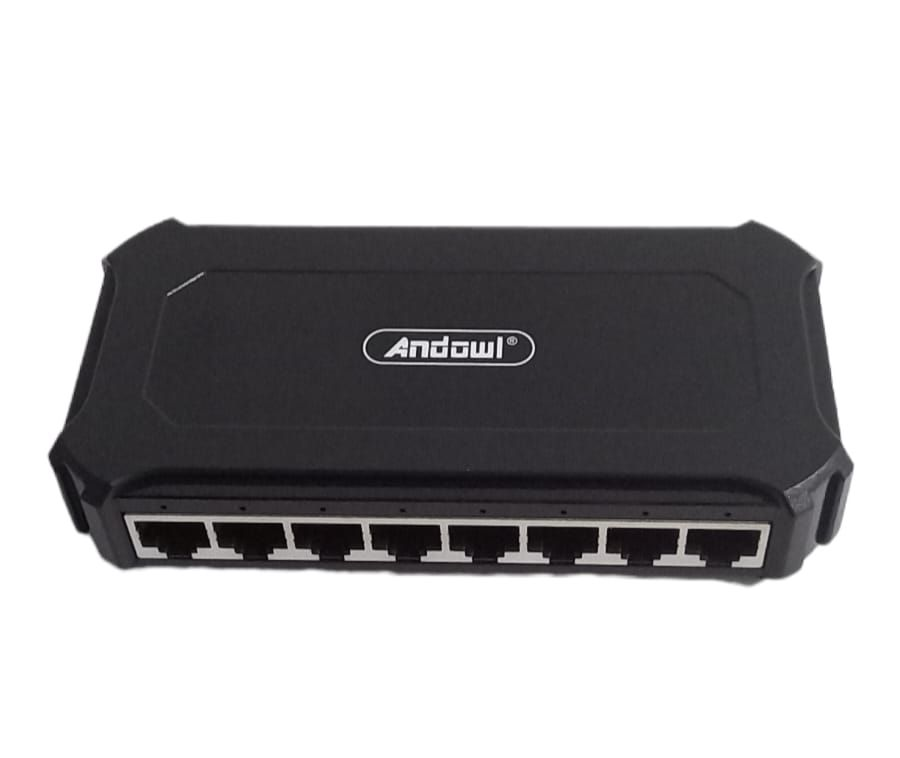 8 port ethernet switch plug and play