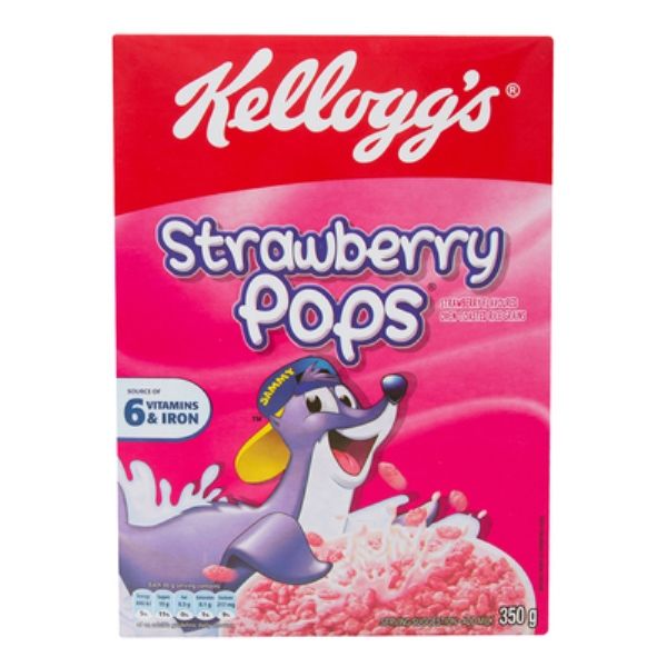 Kellogg's Strawberry Pops 16x350g