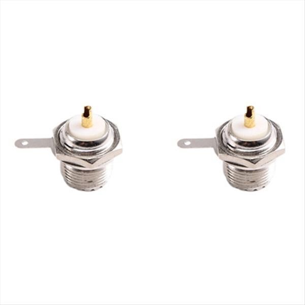 UHF Female SO239 Flange Mount RF Connector Adapter Test Converter Panel Cha