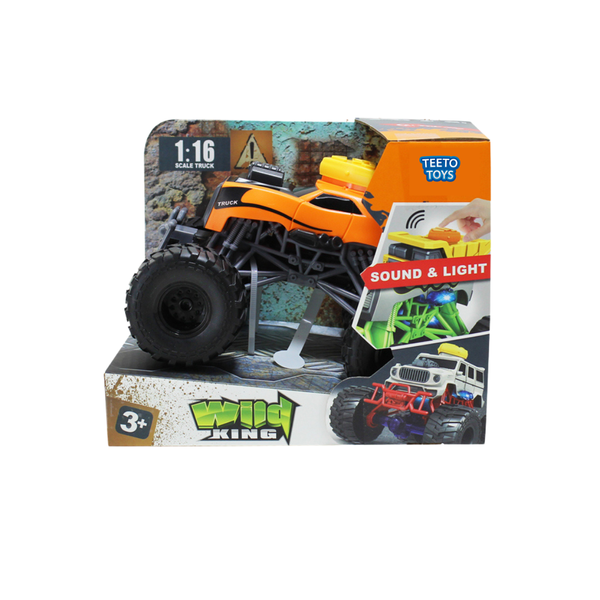 1:16 Monster Truck with Sound &amp; Light - Toy Cars for Boy