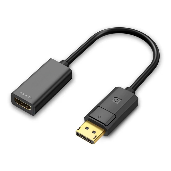 4Kx2k Gold Plated Display Port DP to HDMI Adapter Converter Cable