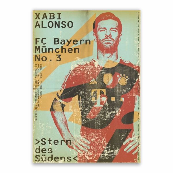 Xabi Alonso Bayern Munich Poster - A1