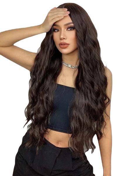 Long Curly Synthetic Wig | Shop Today. Get it Tomorrow! | takealot.com