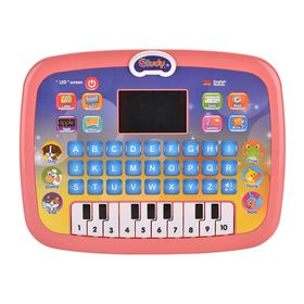 Kids Educational Computer With Piano, A To Z Learning Tablet Pad For 