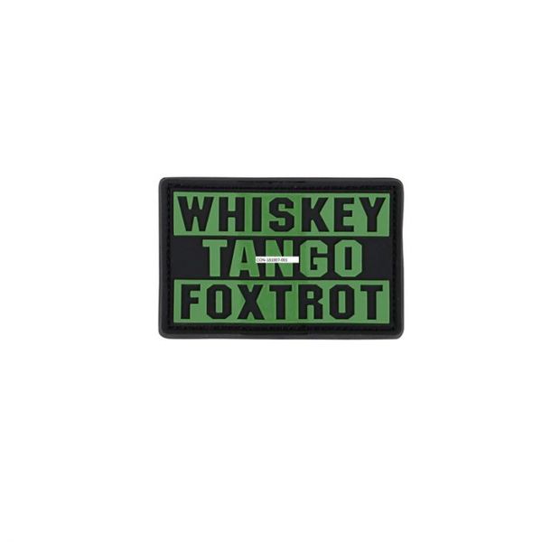 Condor Whiskey Tango FoxTrot PVC Patch - OD