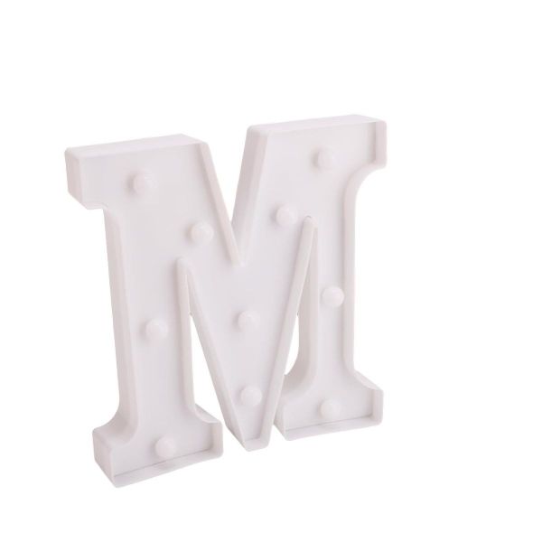 Light Up Alphabet Letter for Home Party Wedding Decoration M