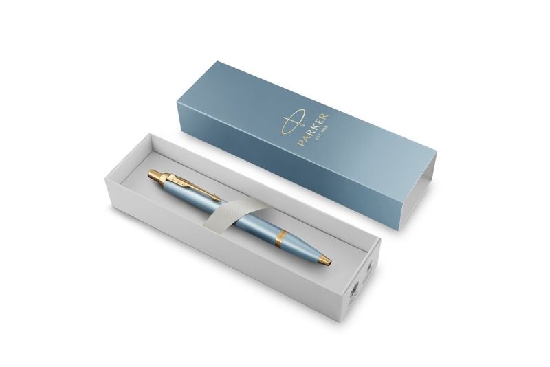 PARKER IM Writing Rituals Ball Pen - Green Gold Trim