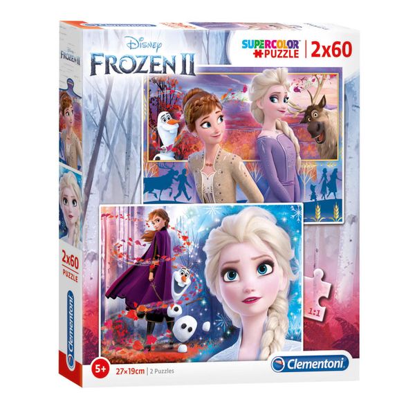 Clementoni 2X60 Piece Puzzle Frozen 2