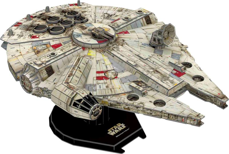 4D Star Wars Millennium Falcon - 216-Piece - 48cm Long 3D Puzzle