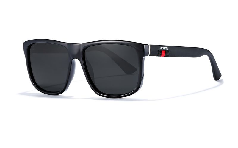 KDEAM 6001 C1- Black Polarized Sunglasses
