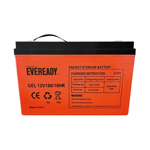 Eveready 12V 100AH Rechargeable Gel Battery