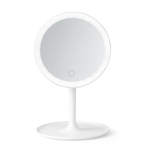 LED Makeup Mirror And Storage Tray