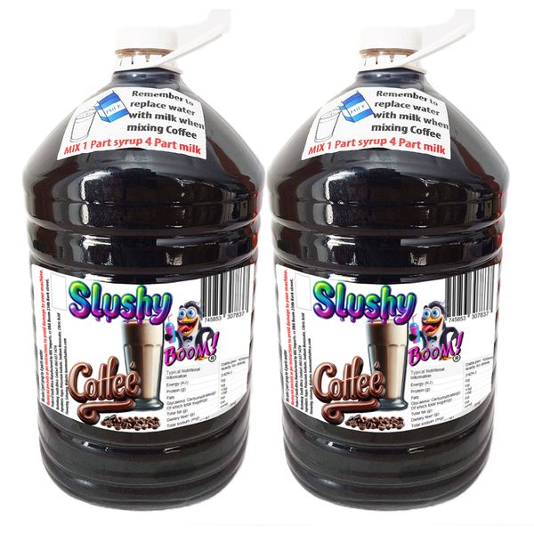 Syrup - 2X5Lt Slush Concentrate - Coffee image
