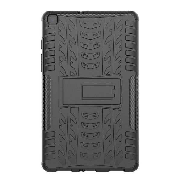 Armour Case Rugged &amp; Stand for Samsung Tab A 8.0 T290/T295 - Black