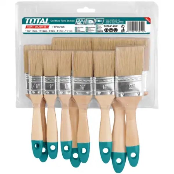 Total Tools - Paint Brush Set 9 Piece